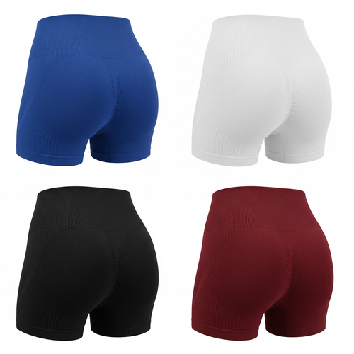 Shorts de Yoga de Cintura Alta para gym